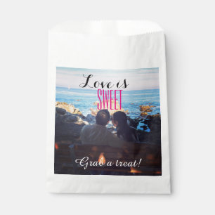Sachets En Papier L'amour est sac doux de festin