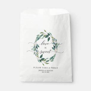 Sachets En Papier L'amour est sucré S'il vous plaît prendre un soin