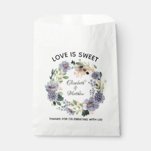Sachets En Papier L'Amour est une Élégante Couronne Fleurie de Maria