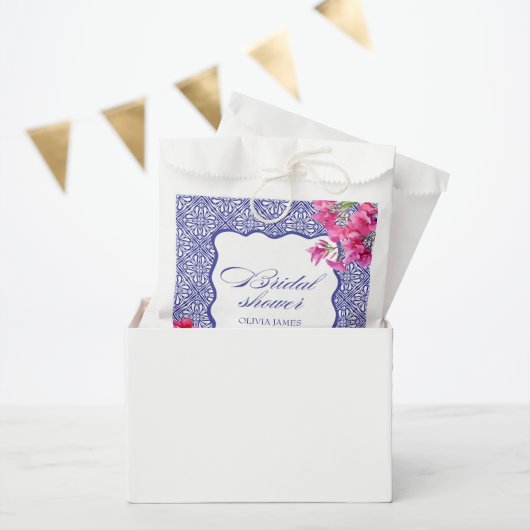 Sachets En Papier Lancement de bouquet de mariée aux bougainvillées  (Fête)