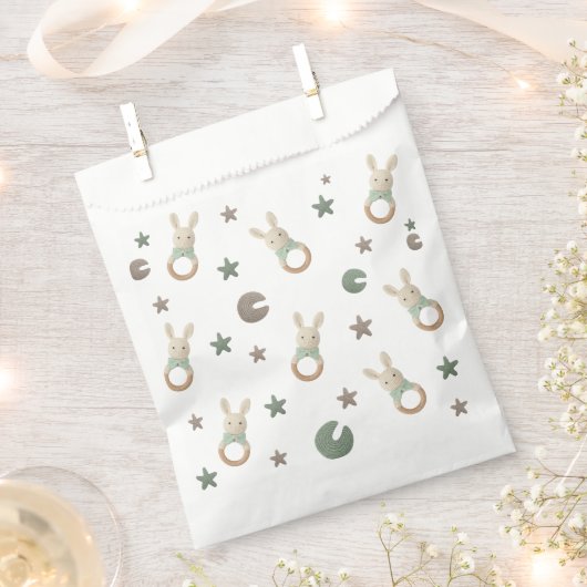 Sachets En Papier Lapin (Coupé)