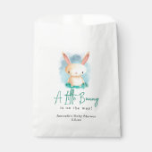 Sachets En Papier Lapin bébé - shower bébé (Devant)