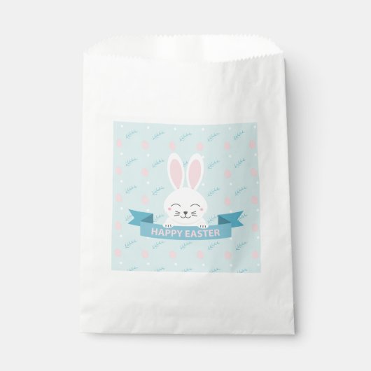 Sachets En Papier Lapin de Pâques (Devant)