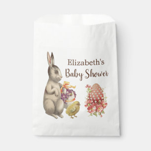 Sachets En Papier Lapin de Pâques lapin Vintage et Baby shower de po