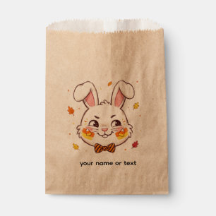 Sachets En Papier Lapin Malicieux Halloween Bonbons Maïs