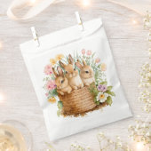 Sachets En Papier Lapins (Coupé)