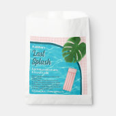 Sachets En Papier Last Splash Bachelorette Weekend Recovery Kit (Devant)