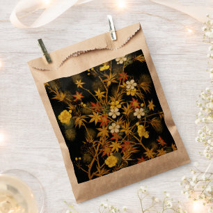 Sachets En Papier L'automne japonais laisse l'art classique antique