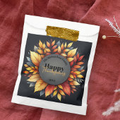 Sachets En Papier L'Automne Saison Vibre Feuilles Thanksgiving