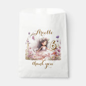 Sachets En Papier Lavande Imaginaire Fée fleur sauvage pastel annive (Devant)