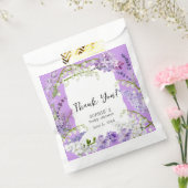 Sachets En Papier Lavender Boho Florals Baby shower Customisé (Scellé)