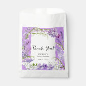 Sachets En Papier Lavender Boho Florals Baby shower Customisé (Devant)