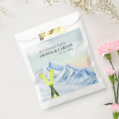 Sachets En Papier L'aventure commence Ski Mountain Winter Wedding Fa (Scellé)
