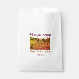 Sachets En Papier L'aventure des rizières attend le nom d'enterremen