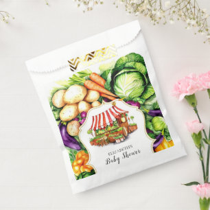 Sachets En Papier Le Baby shower du marché des fermiers magiques