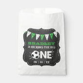 Sachets En Papier Le Big One | Football 1er anniversaire (Devant)
