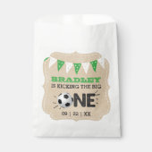 Sachets En Papier Le Big One | Football 1er anniversaire (Devant)