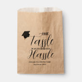 Sachets En Papier Le casse-tête de la fête de graduation Favor (Devant)