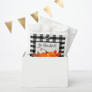 Sachets En Papier Le Citrouille de Thanksgiving Buffalo a mis un sac