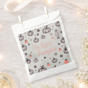 Sachets En Papier Le Citrouille rustique