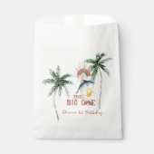 Sachets En Papier Le grand | Surf d'été rétro Anniversaire (Devant)