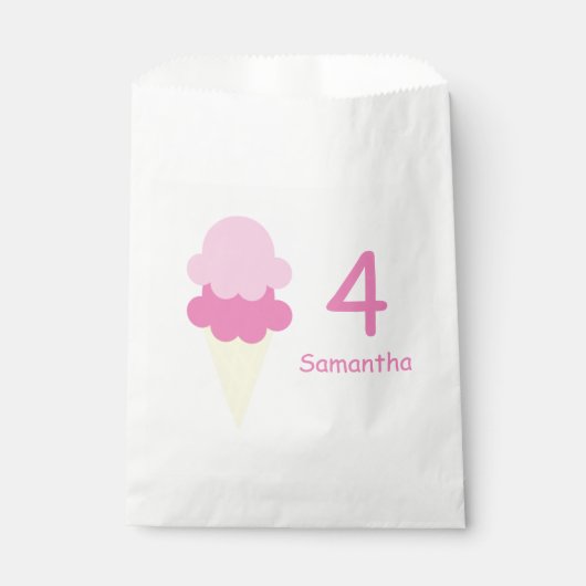 Sachets En Papier Le Jour du Birthday (Devant)