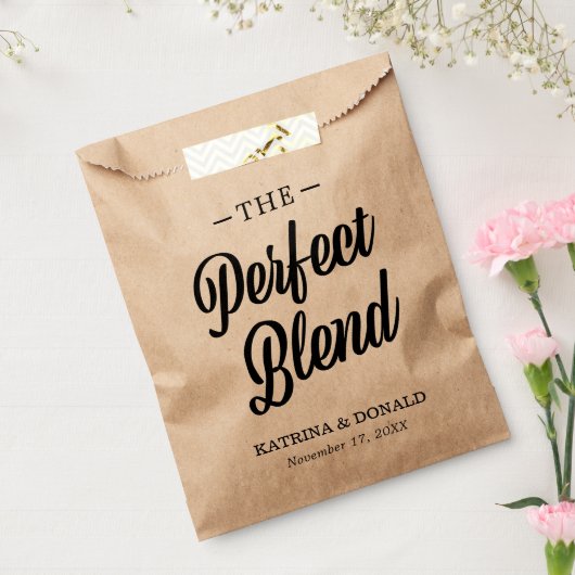 Sachets En Papier Le Mariage De Café Mixte Parfait (Scellé)