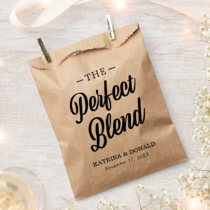 Sachets En Papier Le Mariage De Café Mixte Parfait