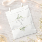Sachets En Papier Le mariage est une verdure douce (Coupé)