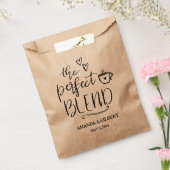 Sachets En Papier Le Mélange Parfait Rustique Kraft Papier Mariage F (Scellé)