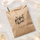 Sachets En Papier Le Mélange Parfait - Sac Faveur Café (Coupé)