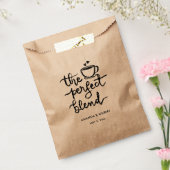 Sachets En Papier Le Parfait Mélange Mariage de Script Moderne (Scellé)