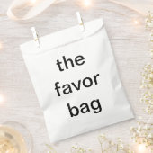 Sachets En Papier le sac de faveur (Coupé)