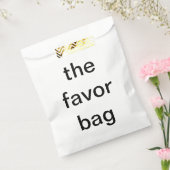Sachets En Papier le sac de faveur (Scellé)