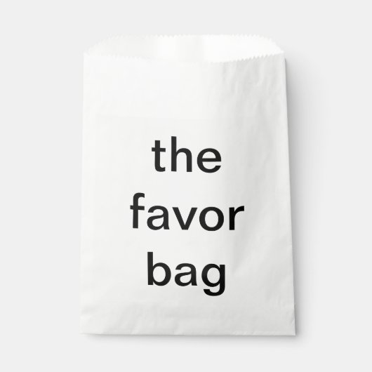 Sachets En Papier le sac de faveur (Devant)