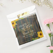 Sachets En Papier LeahG Tournesols rustiques Luminaires en dentelle (Scellé)