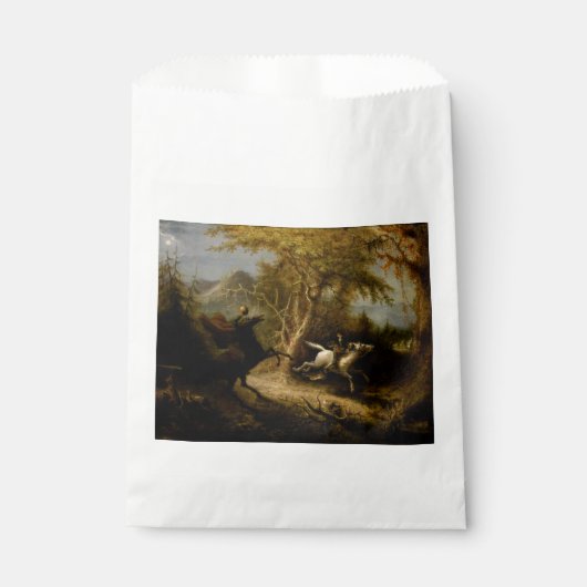 Sachets En Papier Légende du cavalier sans tête fantôme d'Halloween (Devant)