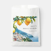 Sachets En Papier Lemon Citrus Côte d'Amalfi Enterrement de Vie de J (Devant)