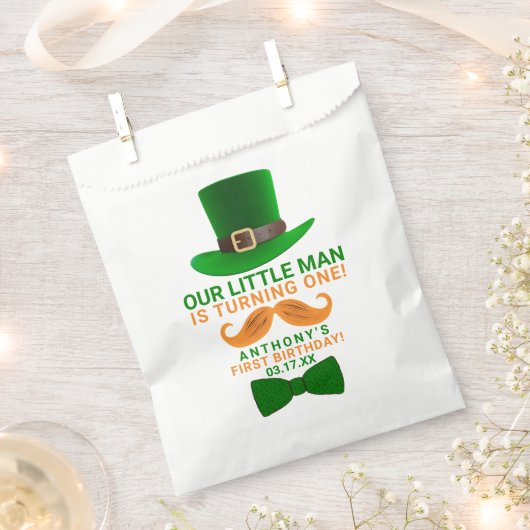 Sachets En Papier Leprechaun moderne St. Patrick's Any Age Anniversa (Coupé)