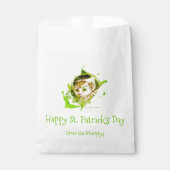 Sachets En Papier Leprechaun personnalisé (Devant)