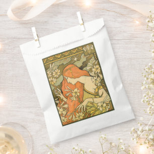 Sachets En Papier L'Ermitage Française Nouveau Femme dans le champ d