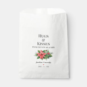 Sachets En Papier Les baisers de Noël de la nouvelle Mme Mariage