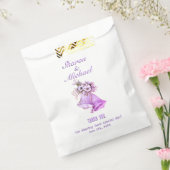 Sachets En Papier Les cloches du Mariage de lavande favorisent les n (Scellé)