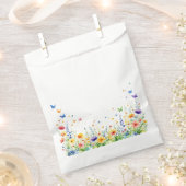 Sachets En Papier Les papillons du jardin fleuri de printemps Favori (Coupé)