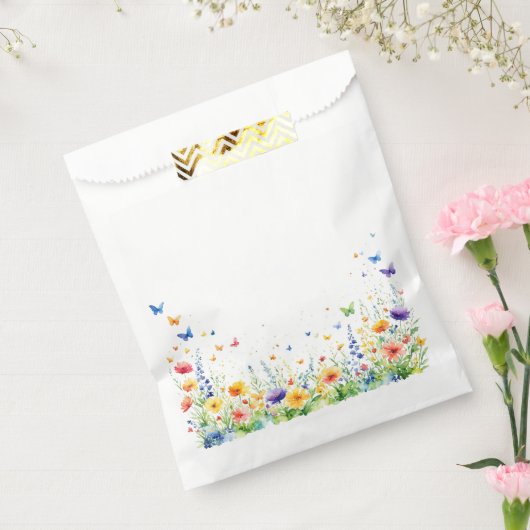 Sachets En Papier Les papillons du jardin fleuri de printemps Favori (Scellé)