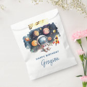 Sachets En Papier Les planètes de l'espace extérieur Joyeux annivers (Scellé)