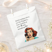 Sachets En Papier Les relations sont comme Algebra Funny Quip (Coupé)