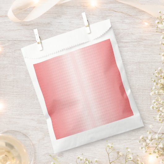 Sachets En Papier Les touches rouge, orange et rose se mélangent (Coupé)