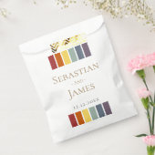 Sachets En Papier LGBTQ Rainbow Gay Mariage élégant (Scellé)
