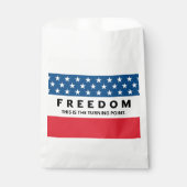 Sachets En Papier Liberté Un Véritable Patriote (Devant)